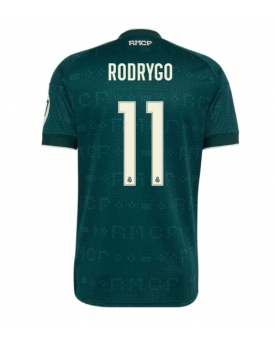 Real Madrid Rodrygo Goes #11 Maglia Gara Trasferta Repliche 2026-27 Maniche Corte Real Madrid Rodrygo Goes #11 Maglia Gara Trasferta Repliche 2026-27 Maniche Corte